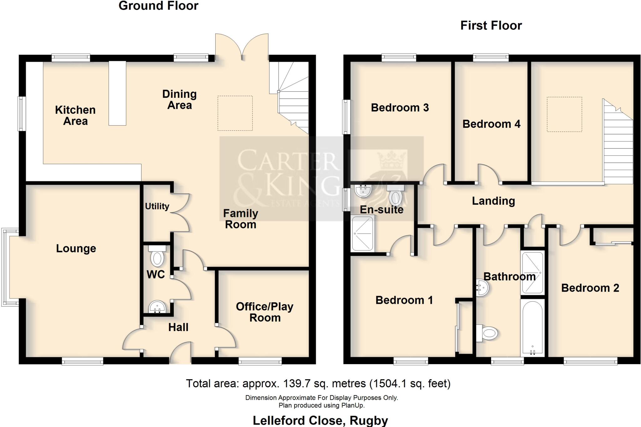 Lelleford Close, Long Lawford, Rugby floorplan