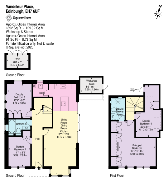 Vandeleur Place, Edinburgh EH7 floorplan