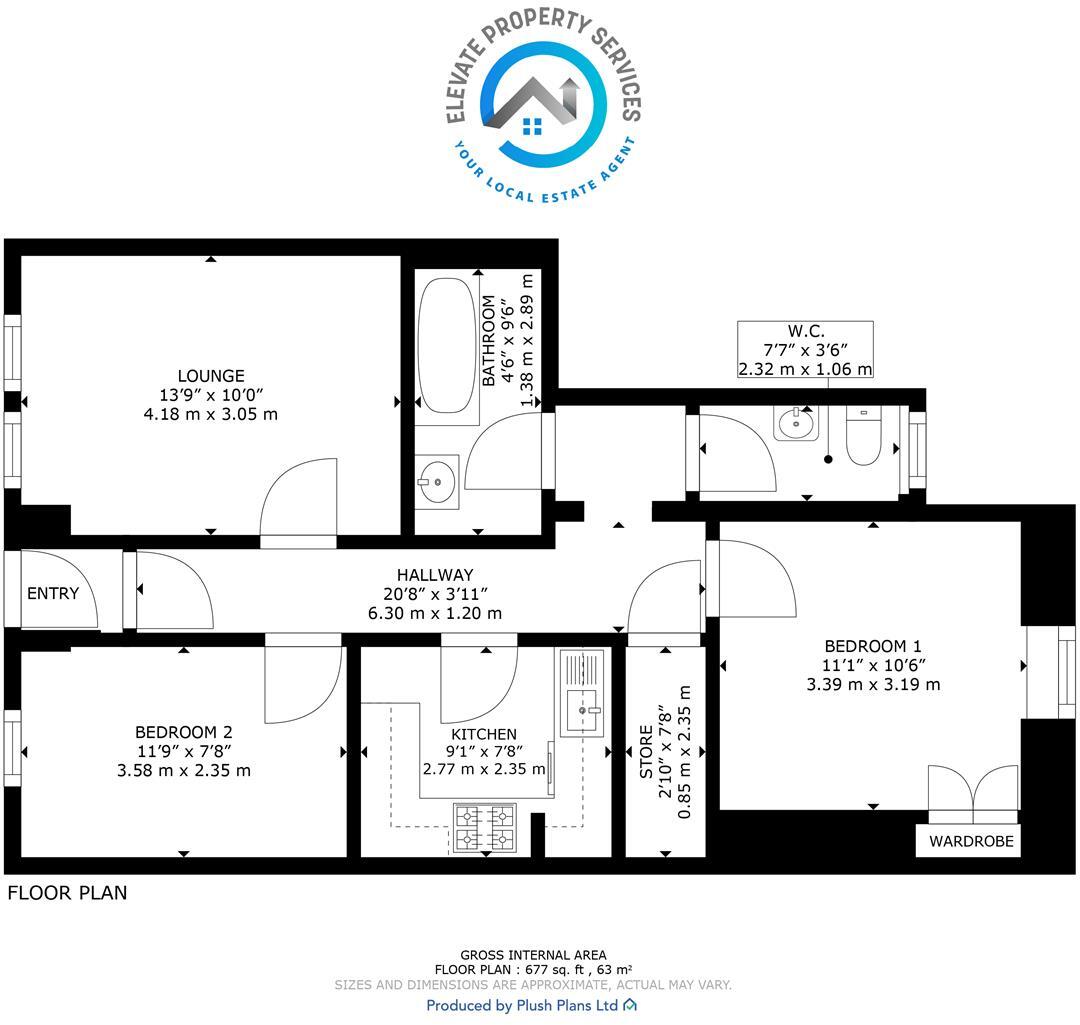 Dumbarton Road, Old Kilpatrick floorplan