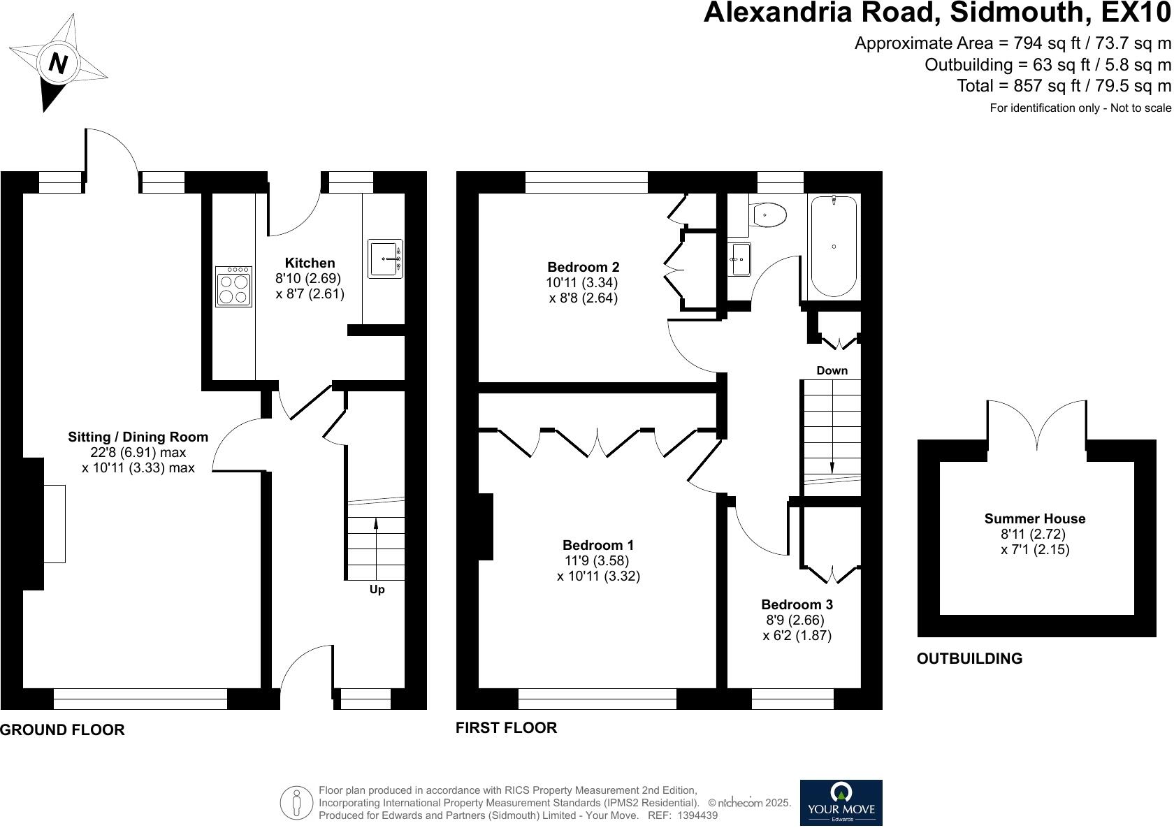 Alexandria Road, Sidmouth, Devon, EX10 floorplan