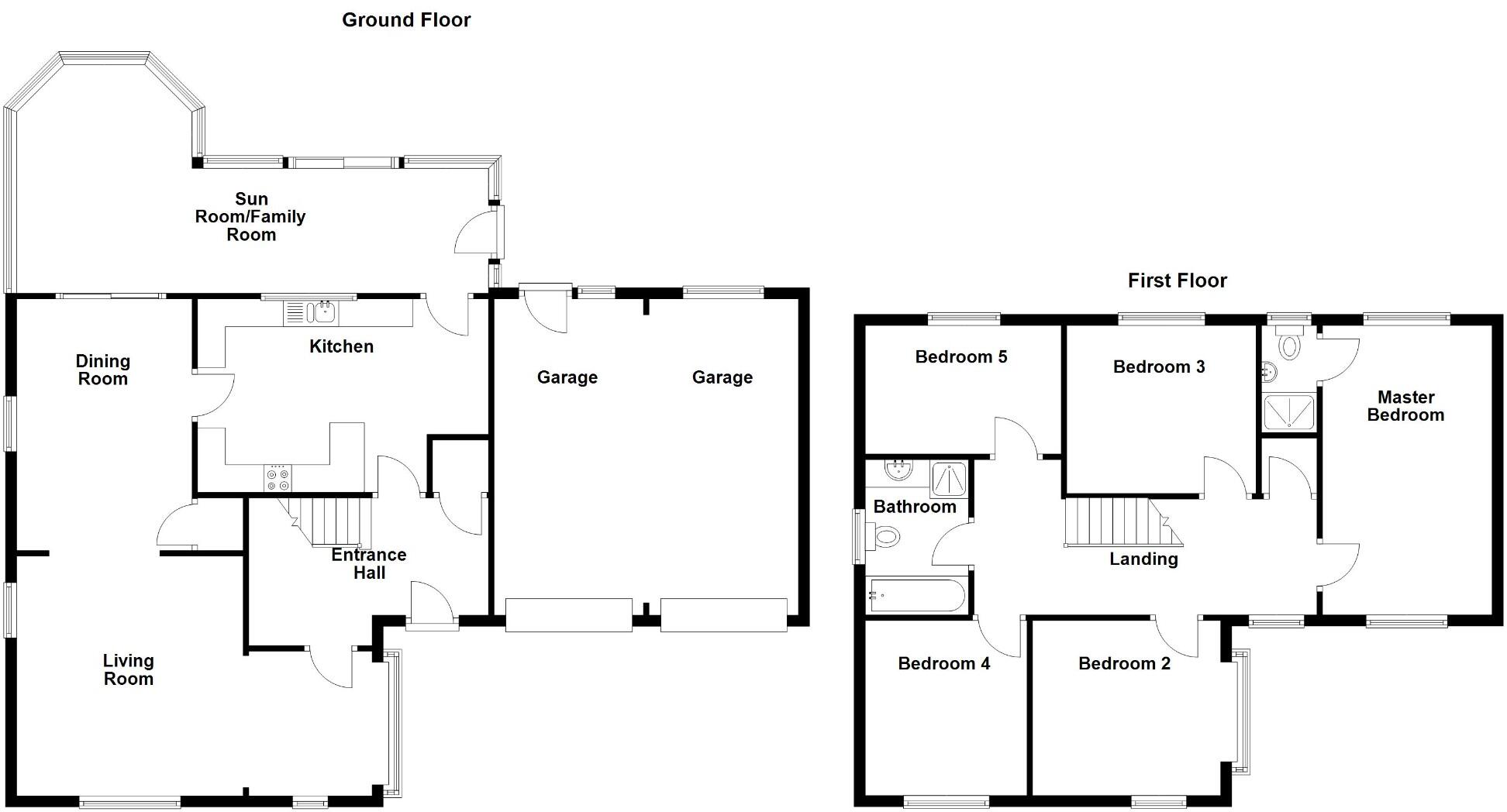 Kings Lea, PR7 floorplan