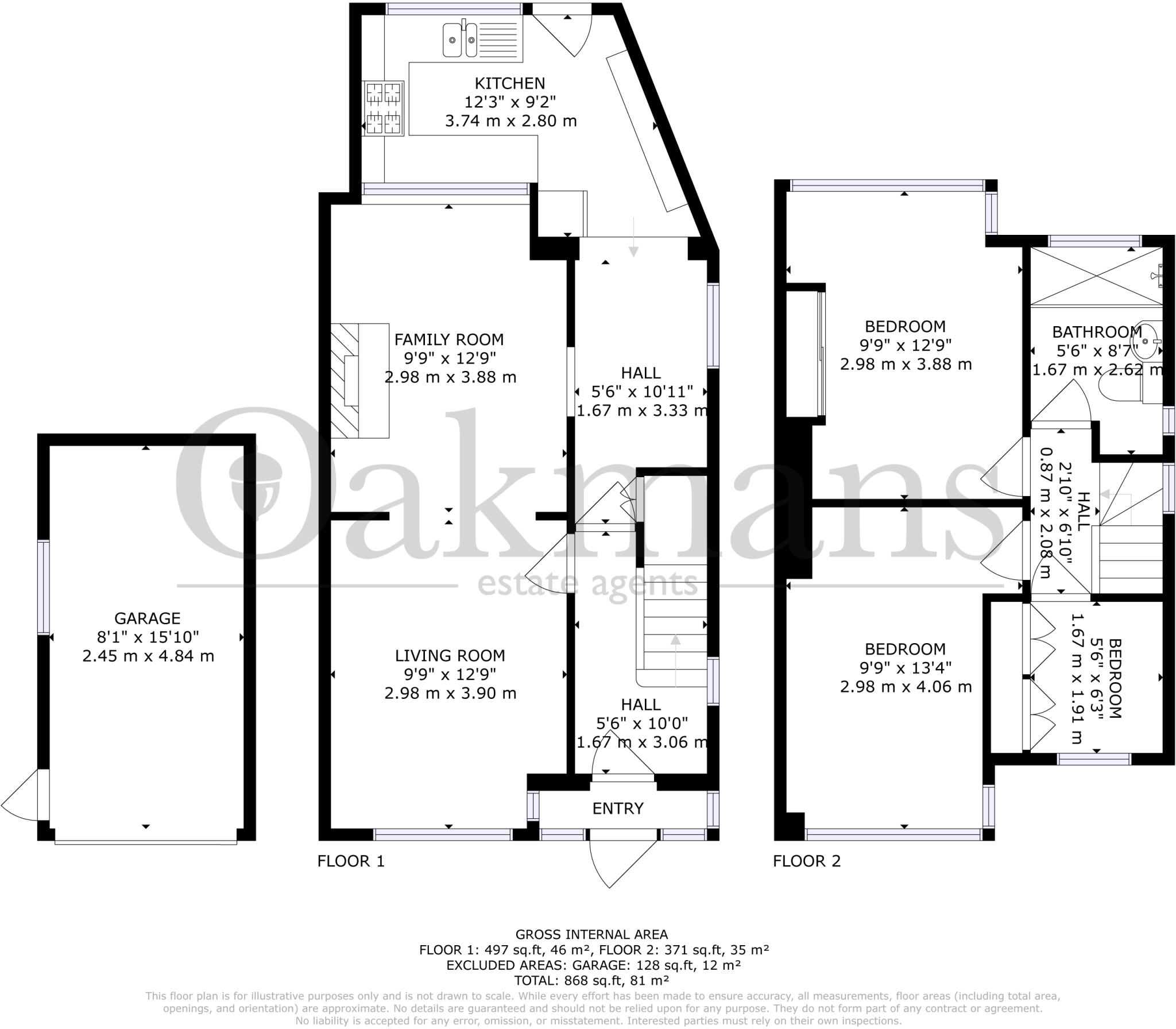 Whitehill Lane, Birmingham, B29 floorplan