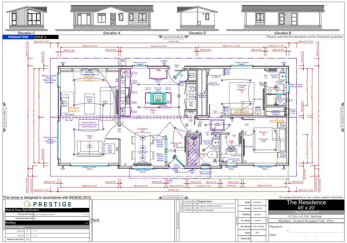 Orchard Bungalows, Crow Piece Lane, Burnham Beeches, Farnham Common floorplan