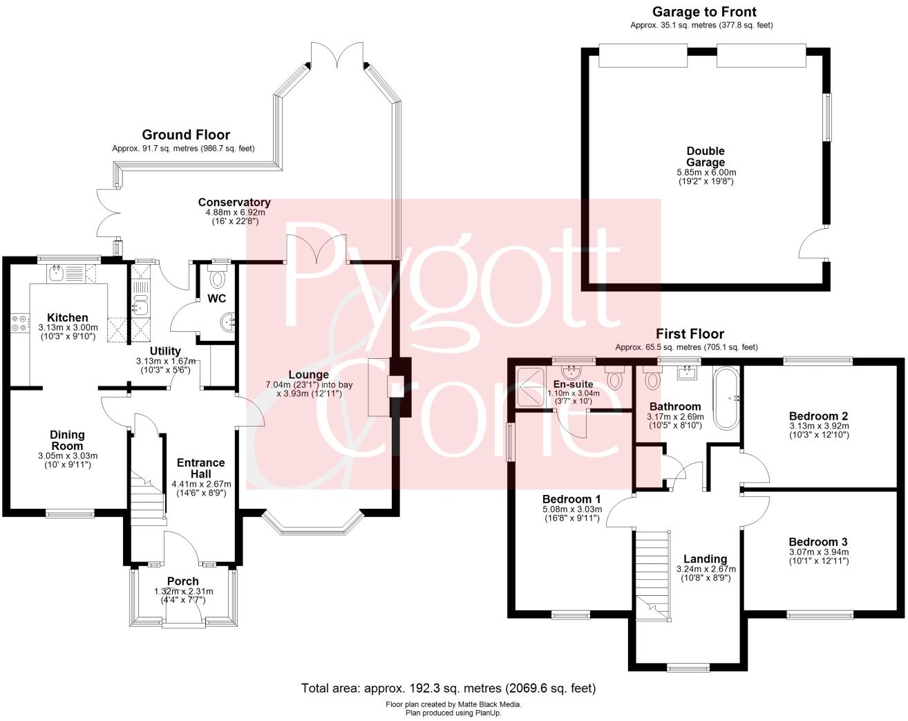 Cherry Tree House, Wigtoft, Boston, Lincolnshire, PE20 floorplan