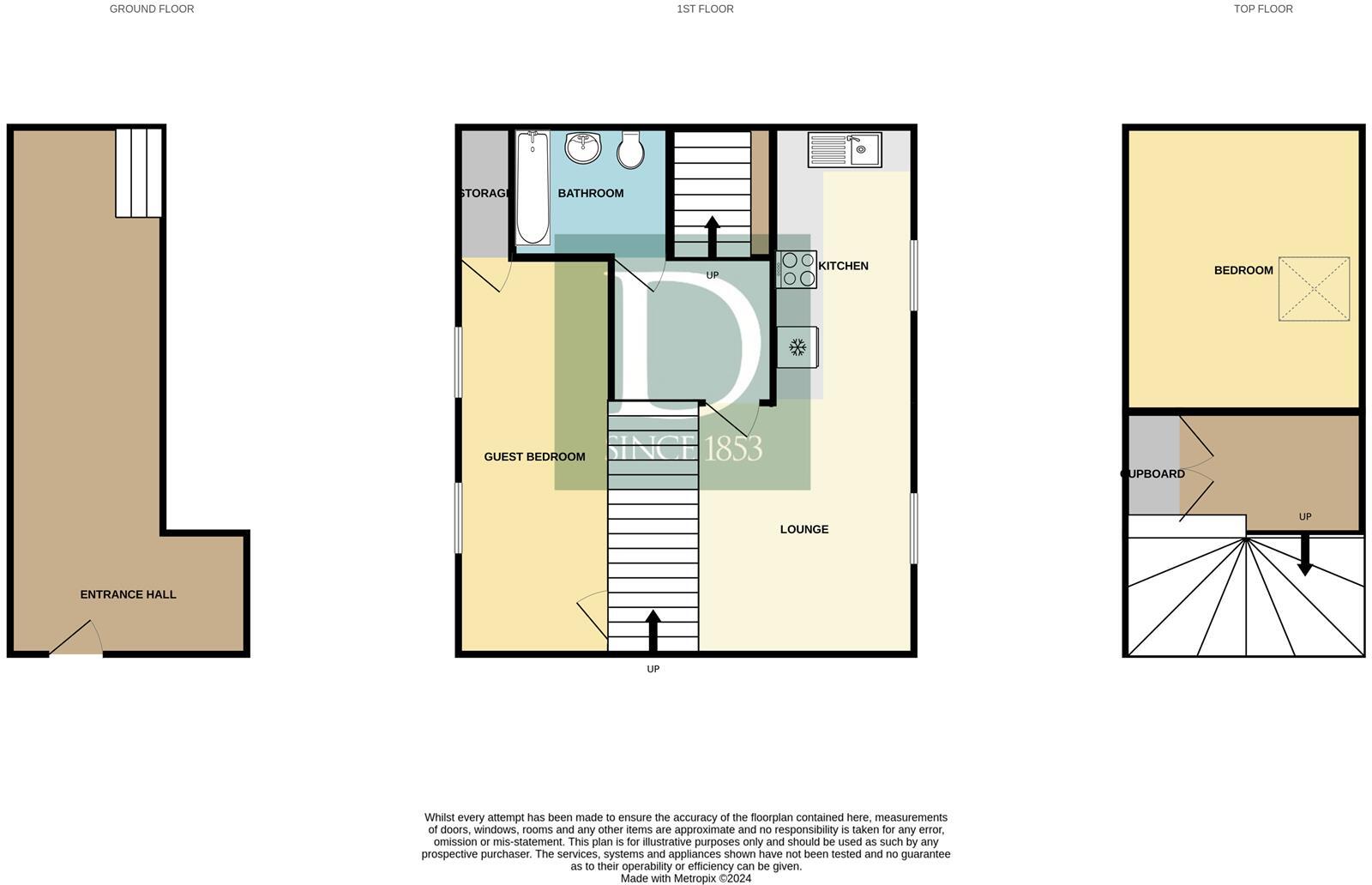 Flat 1, 19 Ravensmere floorplan