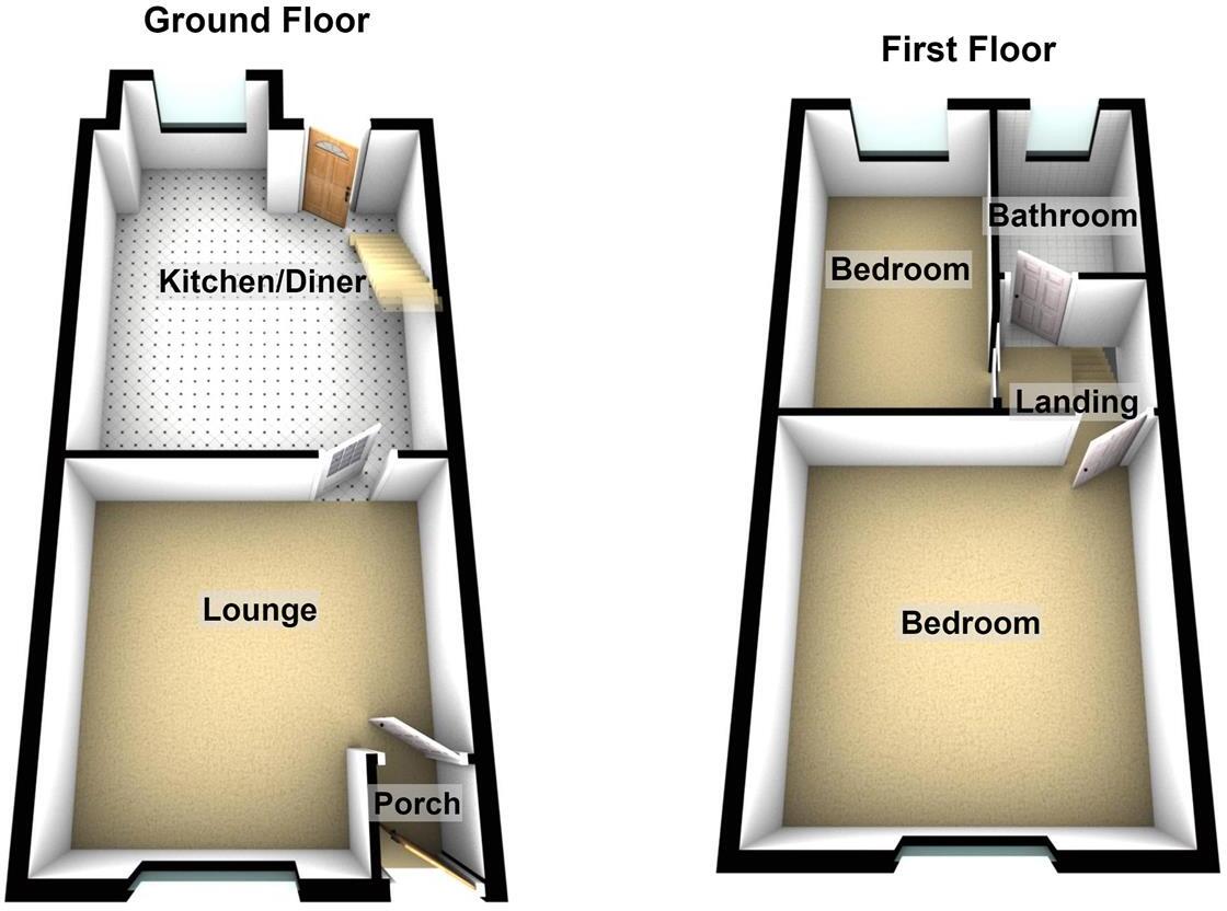 Ripponden Road, Moorside, Oldham floorplan
