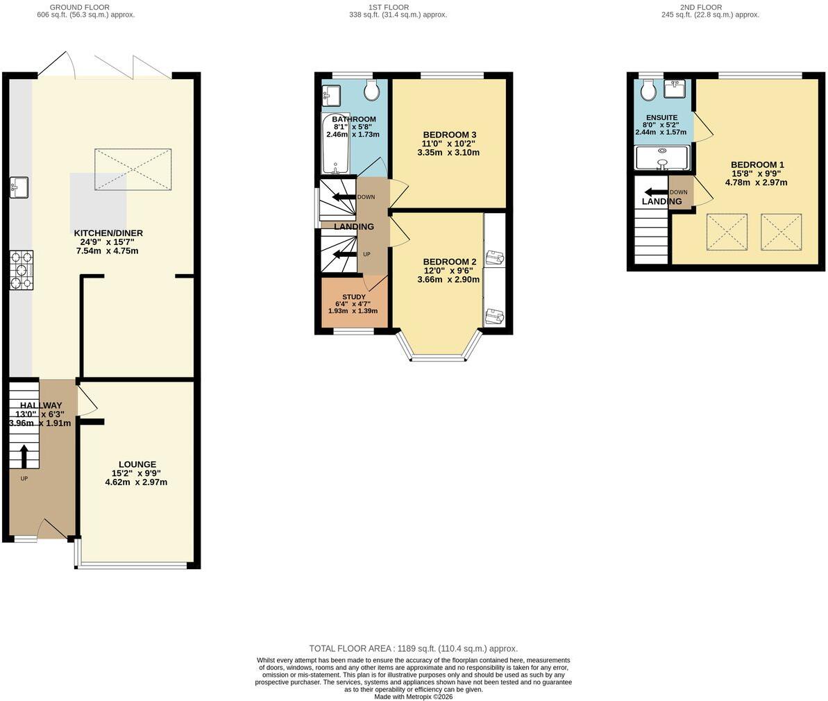 River Way, Loughton, IG10 floorplan