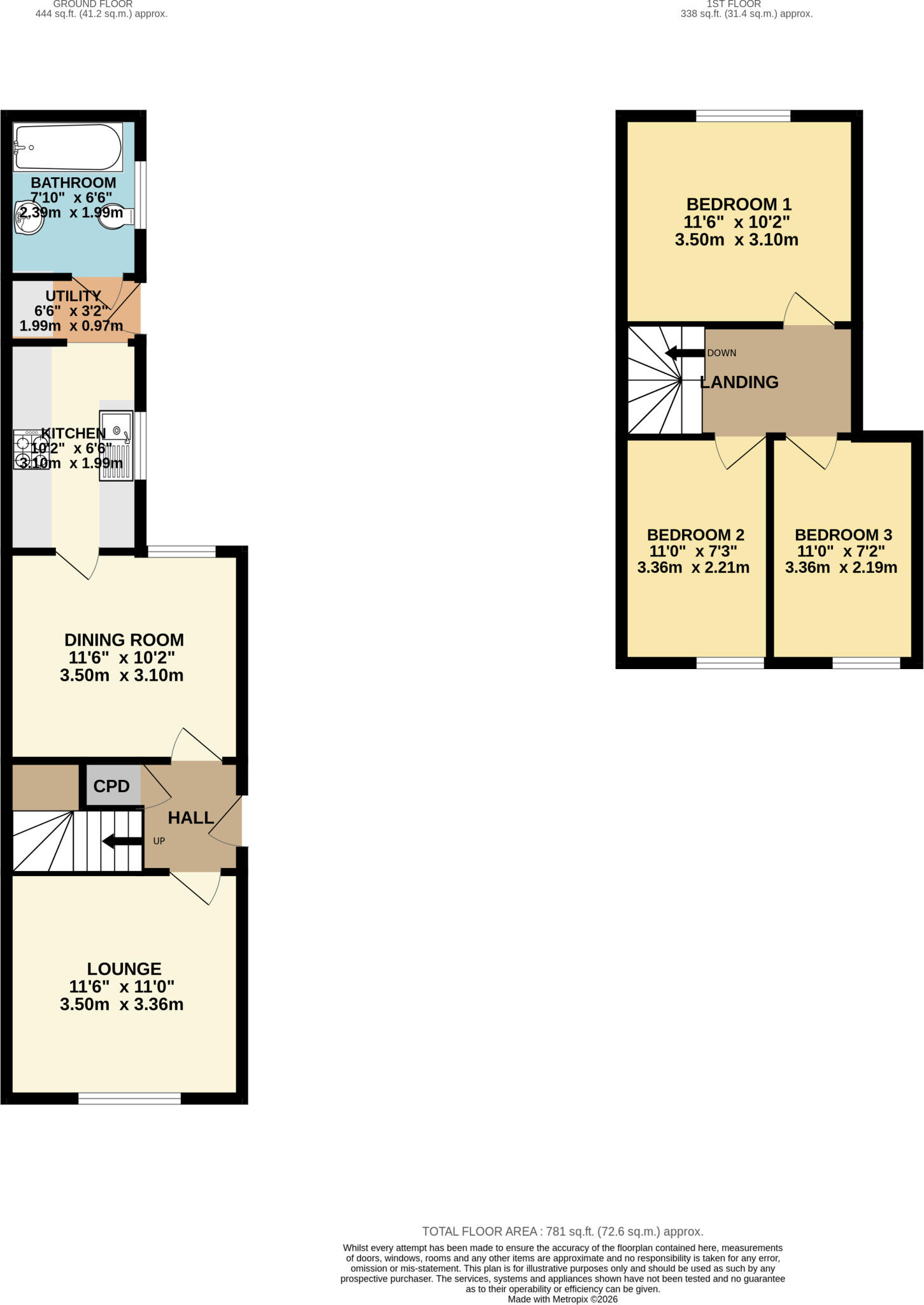 Belmont Street, Lincoln, LN2 floorplan