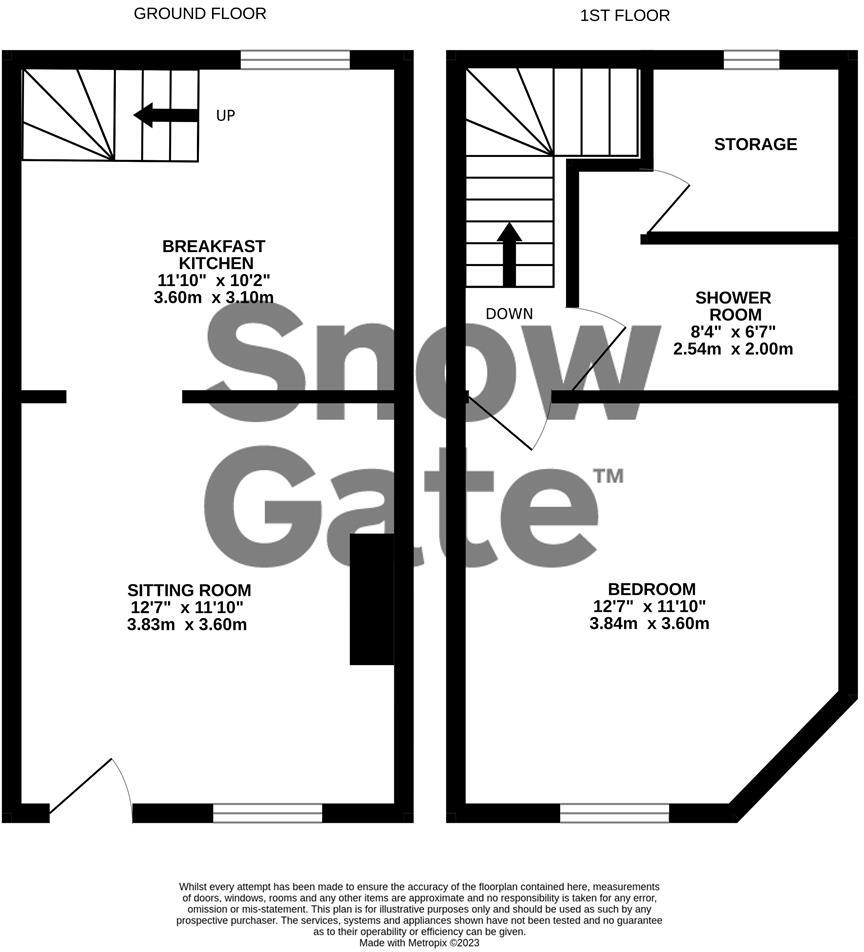63 Totties, Holmfirth HD9 floorplan