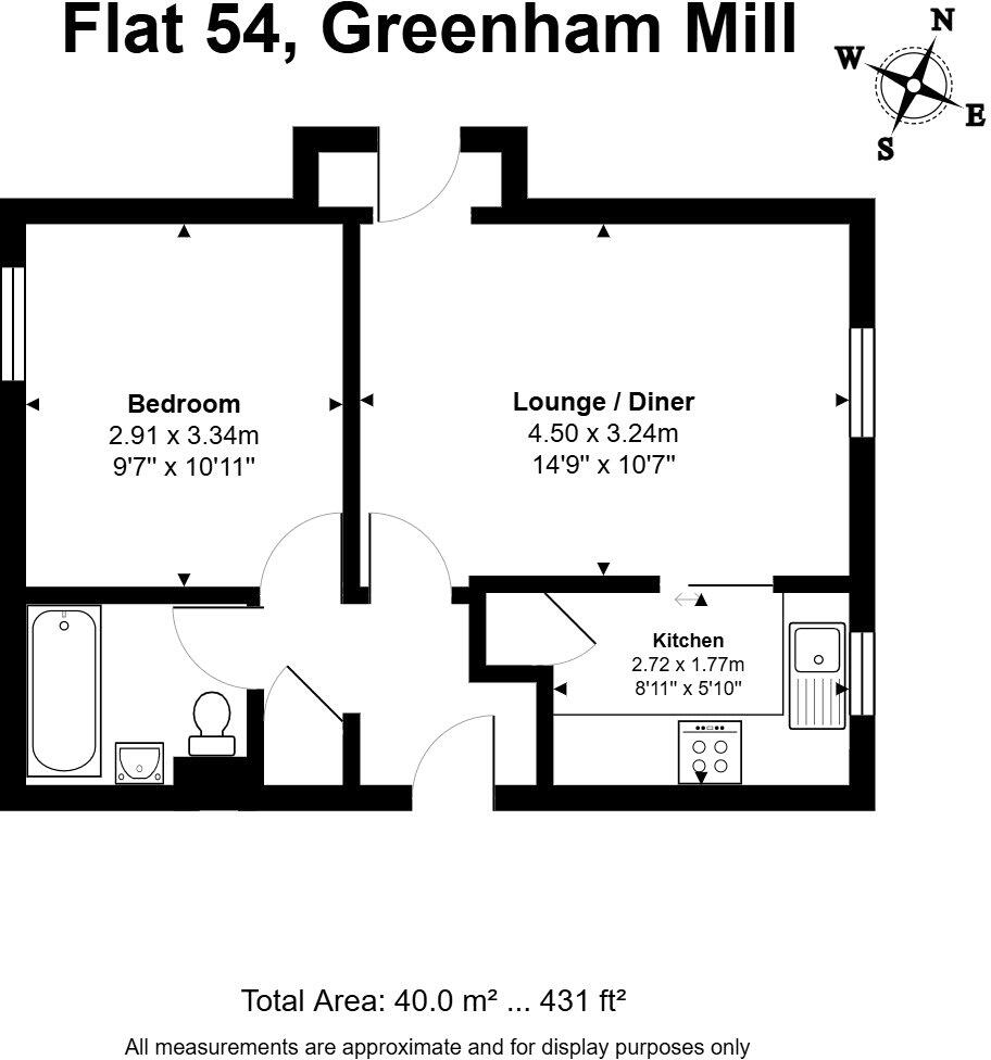 Mill Lane, Newbury, Berkshire, RG14 floorplan