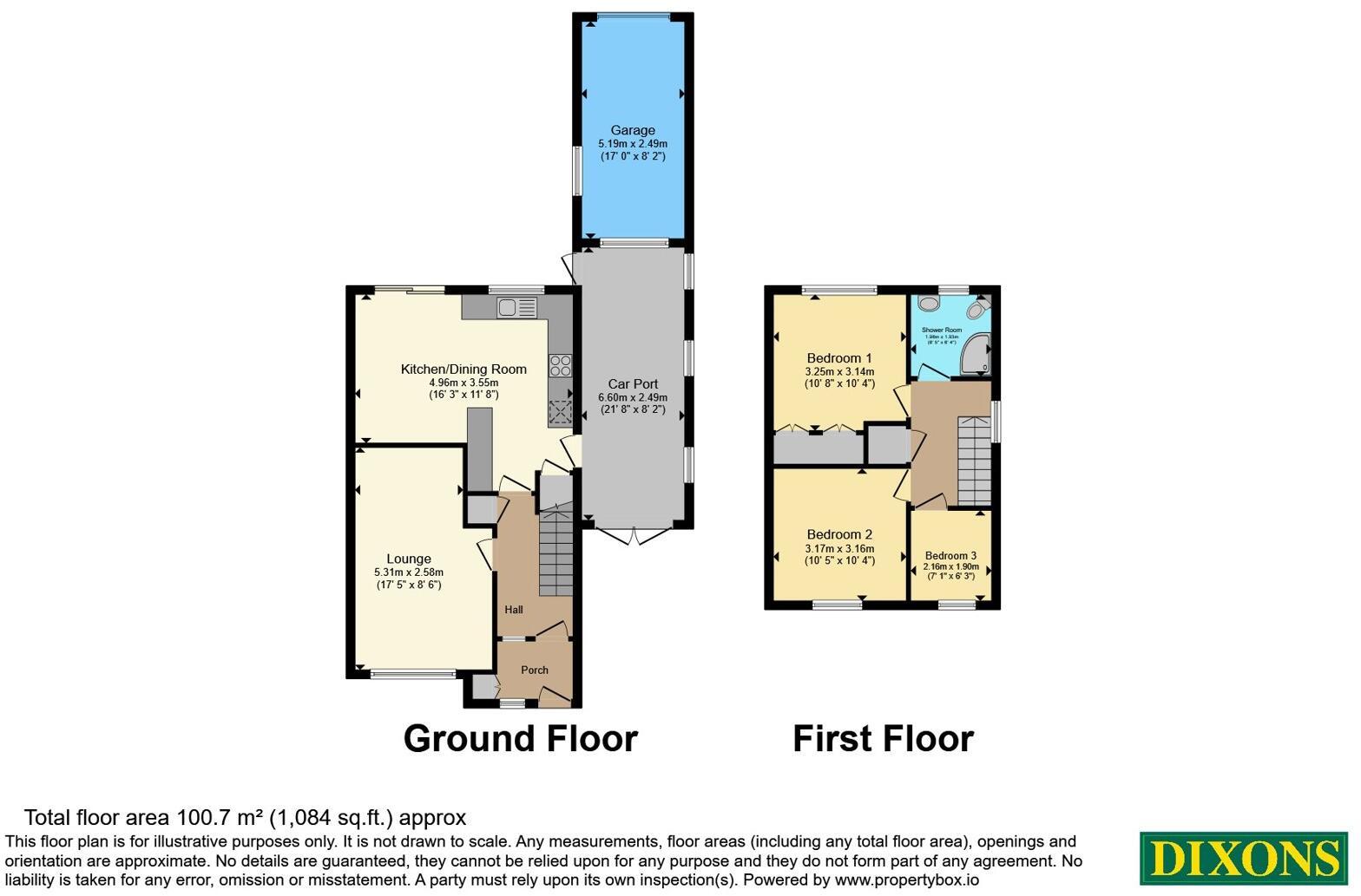Barrie Avenue, KIDDERMINSTER, Worcestershire, DY10 floorplan