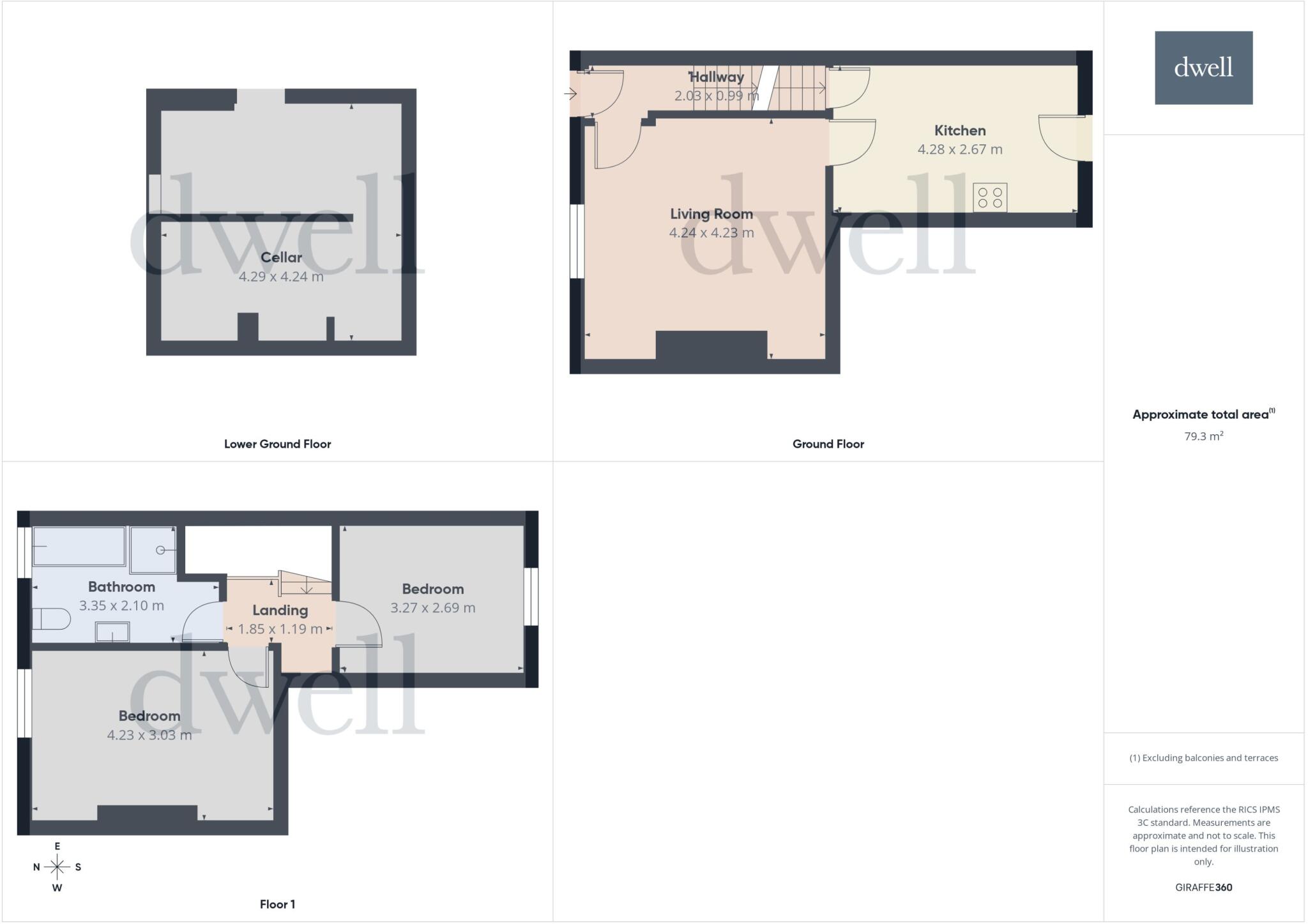Netherfield Terrace, Yeadon, LS19 7PD floorplan