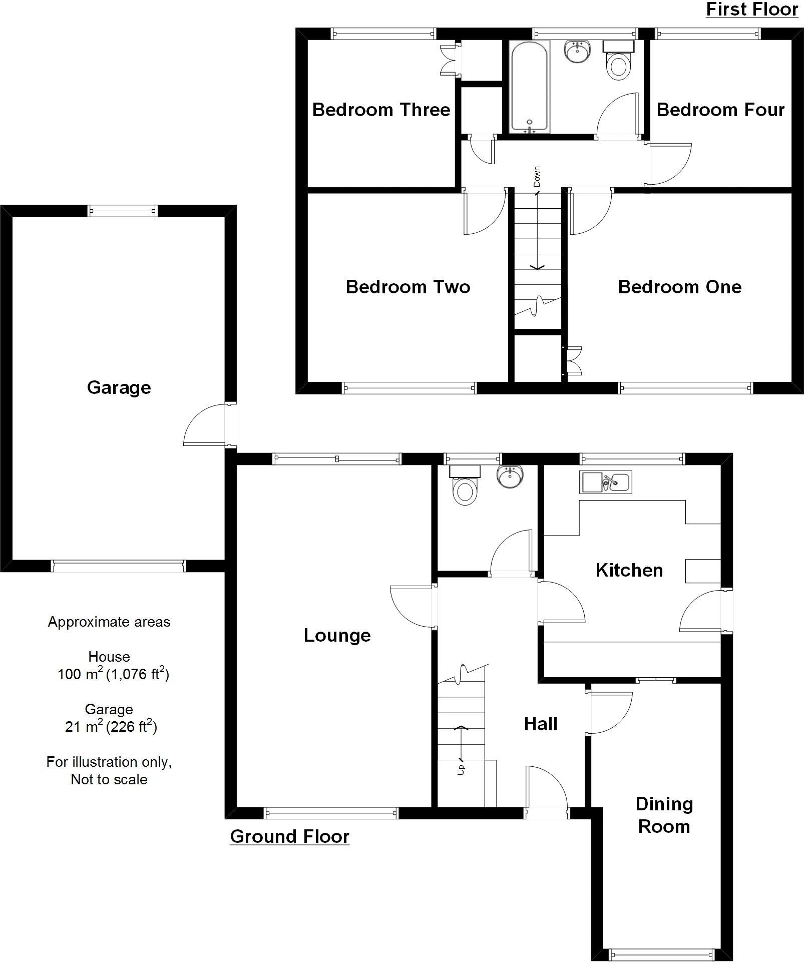 Arlington Court, Oldswinford, Stourbridge floorplan