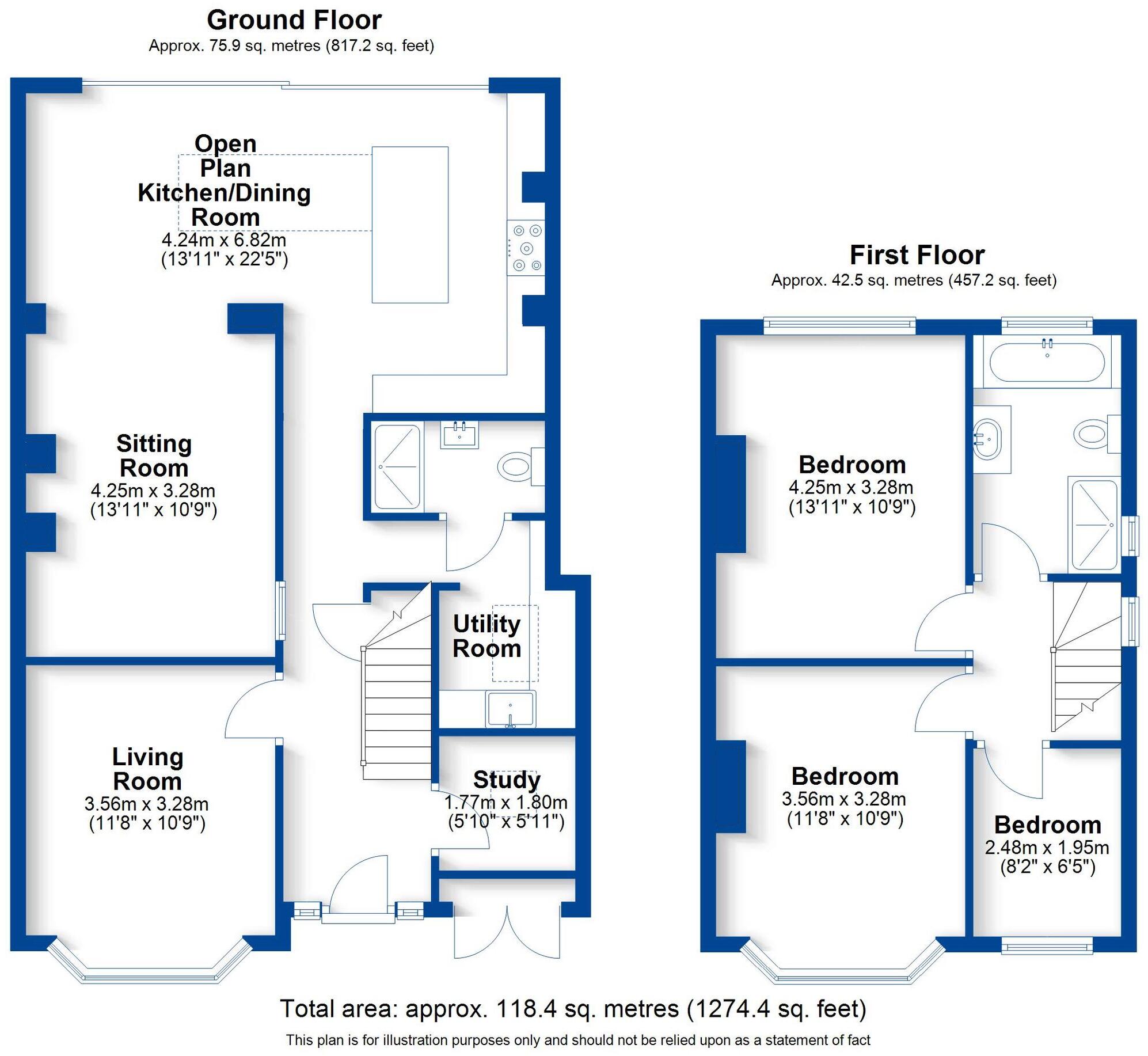 Cubbington Road, Leamington Spa, CV32 floorplan
