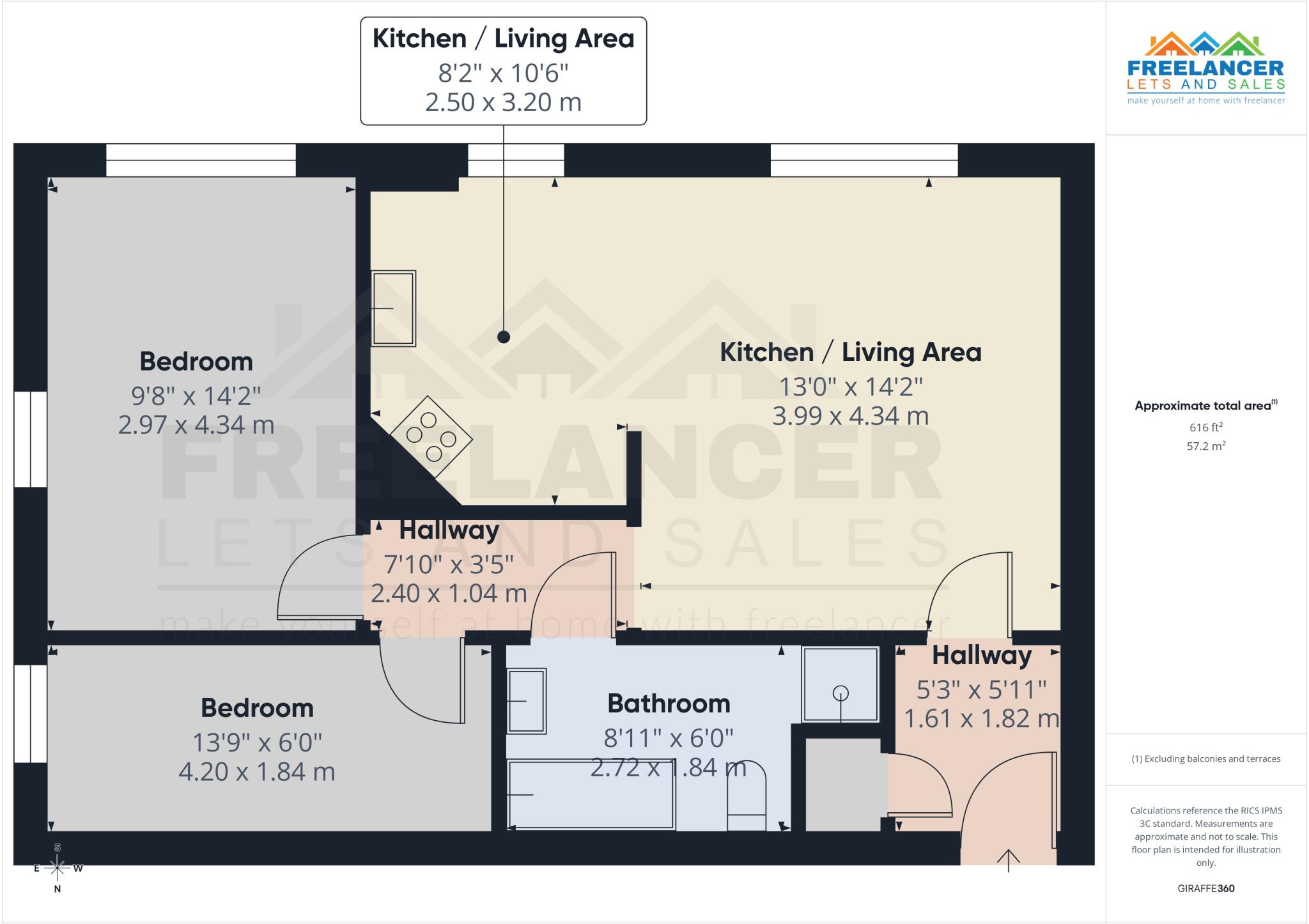 Ladybank Avenue, Fulwood, Preston floorplan
