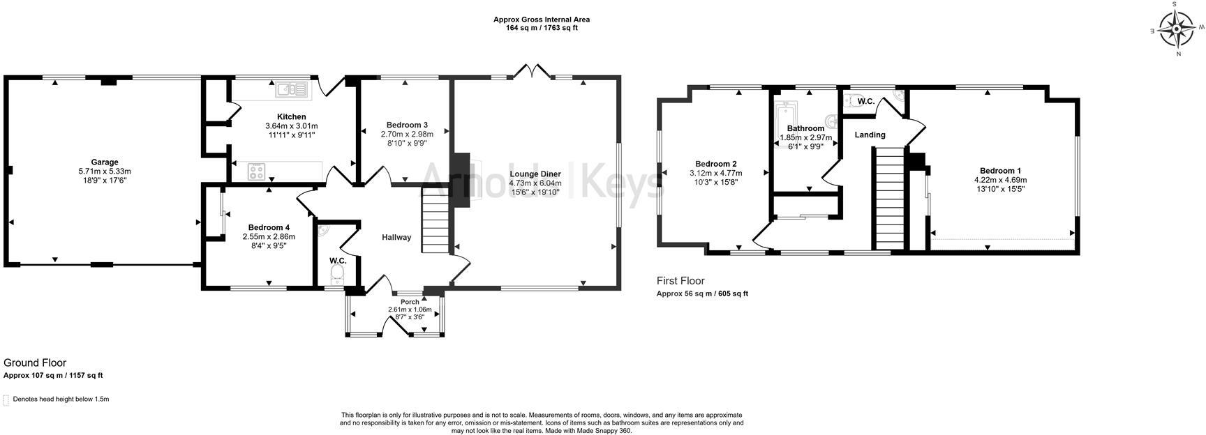 Abbey Close, Sheringham floorplan