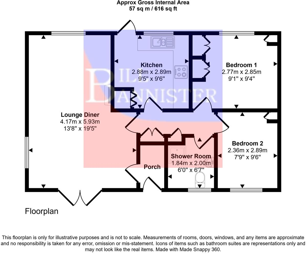 Tremarle Home Park, North Roskear floorplan