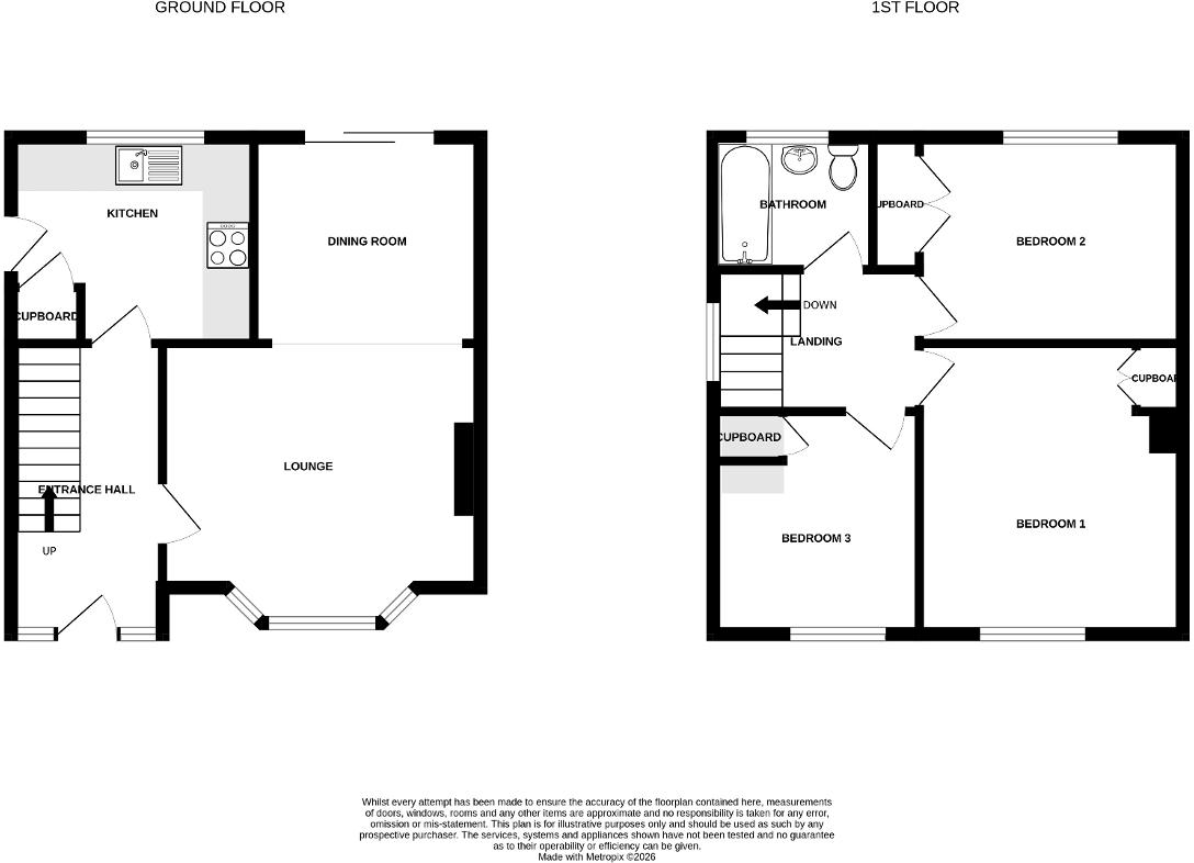 James Crescent, Werrington, Stoke on Trent, ST9 0DZ floorplan