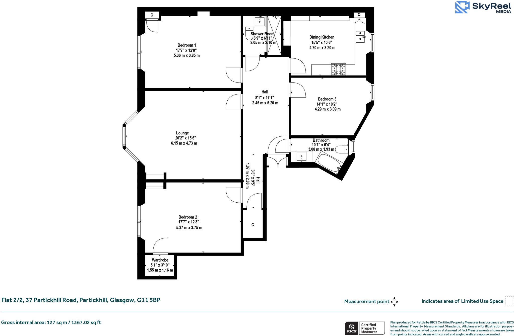 Partickhill Road, Partickhill, Glasgow floorplan