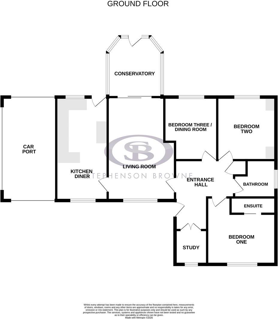 Roman Way, Sandbach floorplan