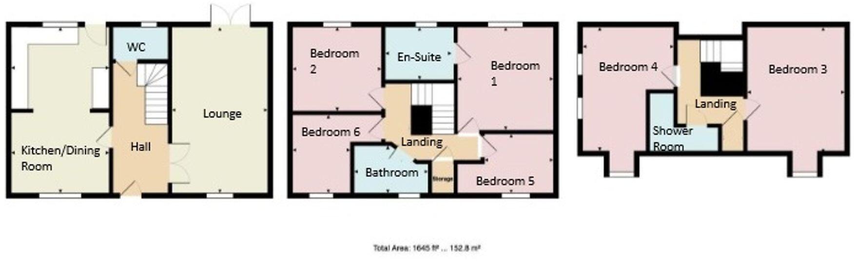 De Clare Drive Radyr Cardiff CF15 8FY floorplan