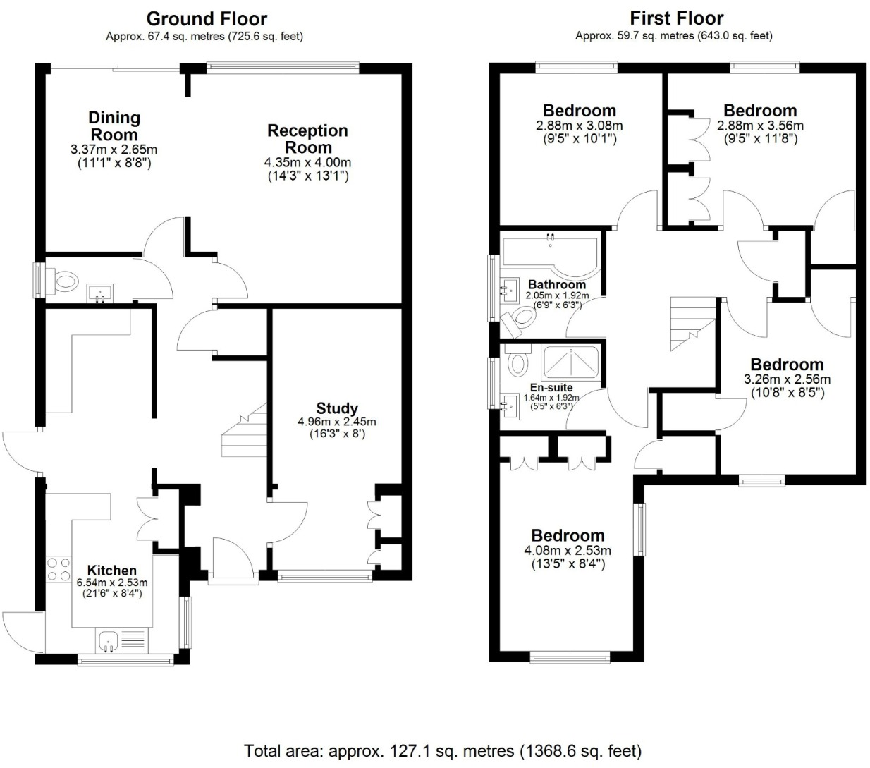 Lymington Avenue floorplan