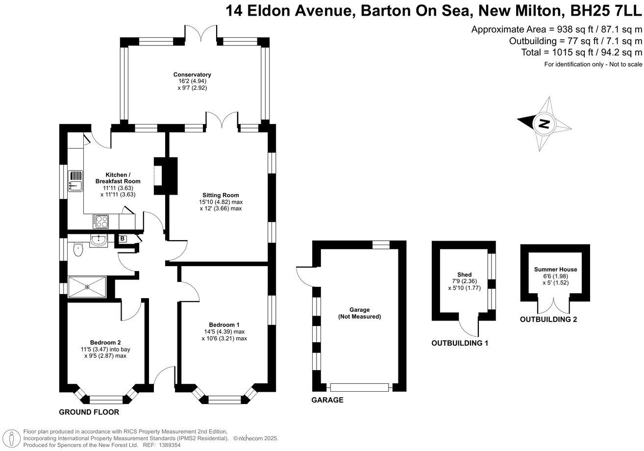 Eldon Avenue, Barton on Sea, New Milton, BH25 floorplan