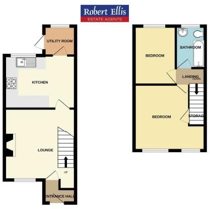 10 Andrews Drive, Stanley Common, Ilkeston, Derbyshire DE7 6GJ floorplan