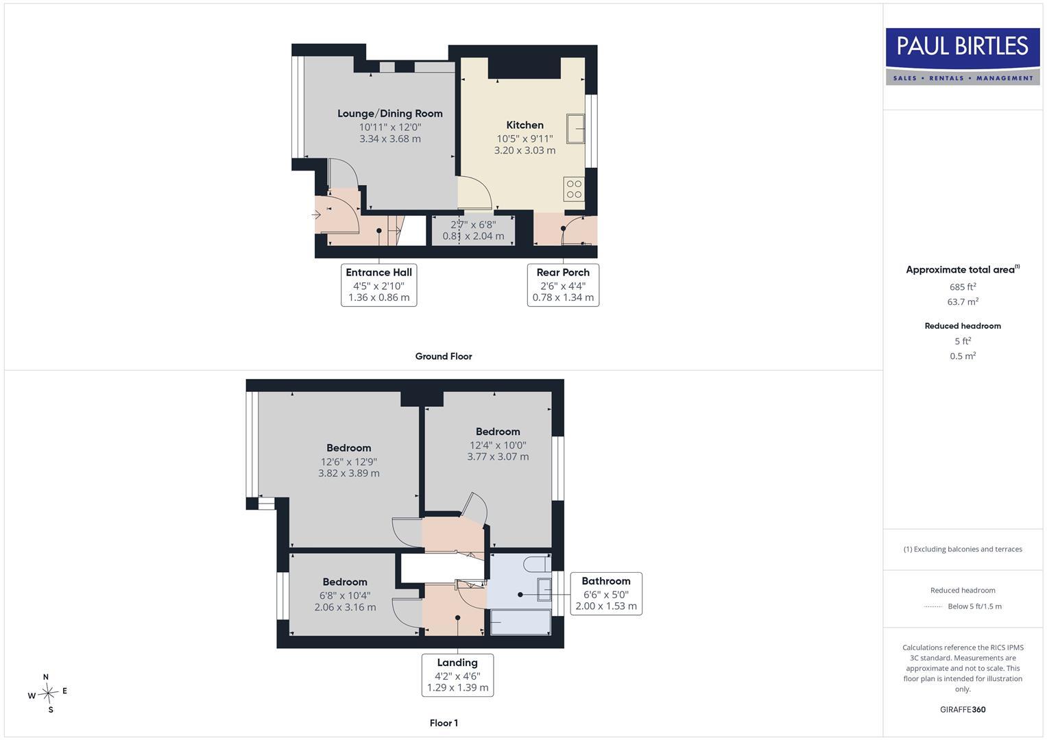Wycombe Close, Davyhulme, Trafford, M41 7ND floorplan