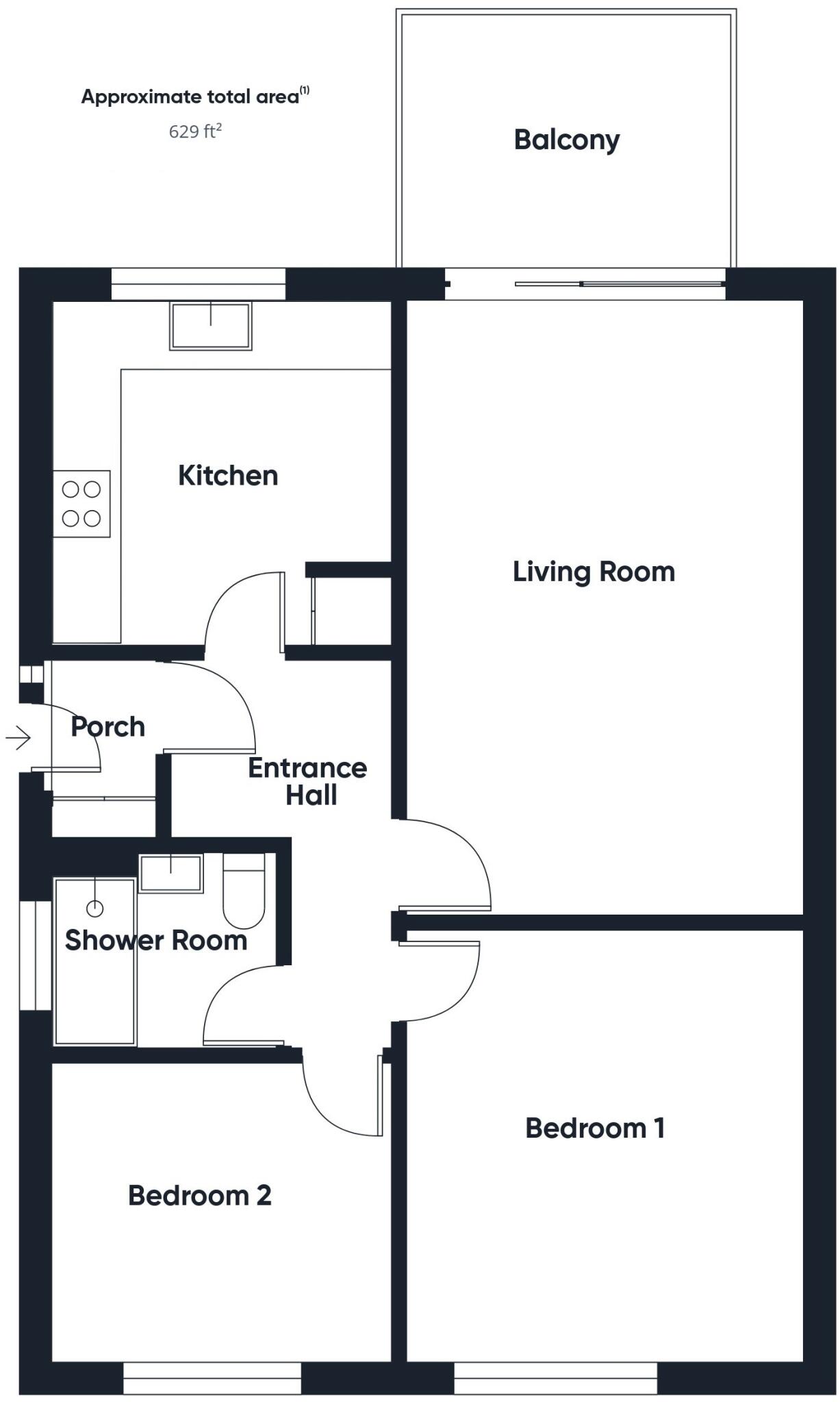 7, Atlantic Close, Widemouth Bay floorplan