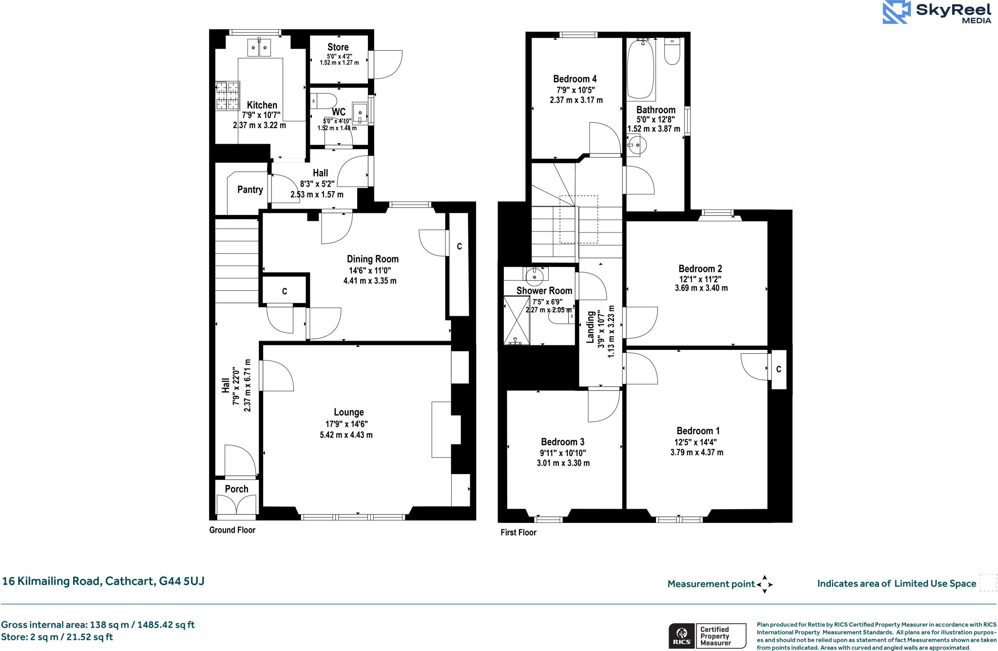 Kilmailing Road, Cathcart, Glasgow floorplan