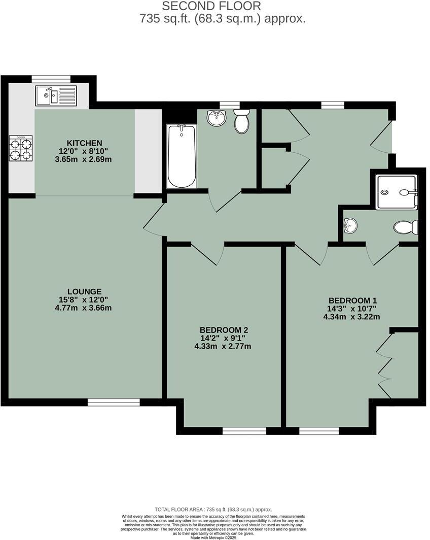 Smith Court, Wallingford floorplan