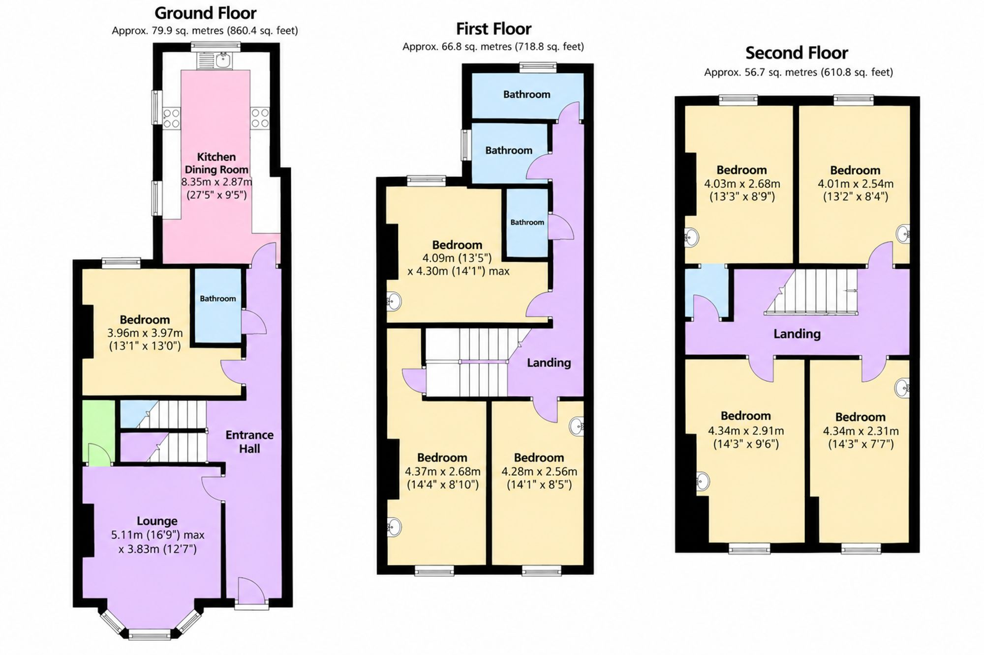Cromwell Street, Nottingham, NG7 floorplan