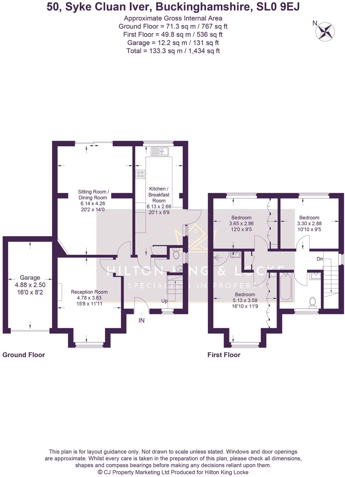 Syke Cluan, Iver, SL0 floorplan