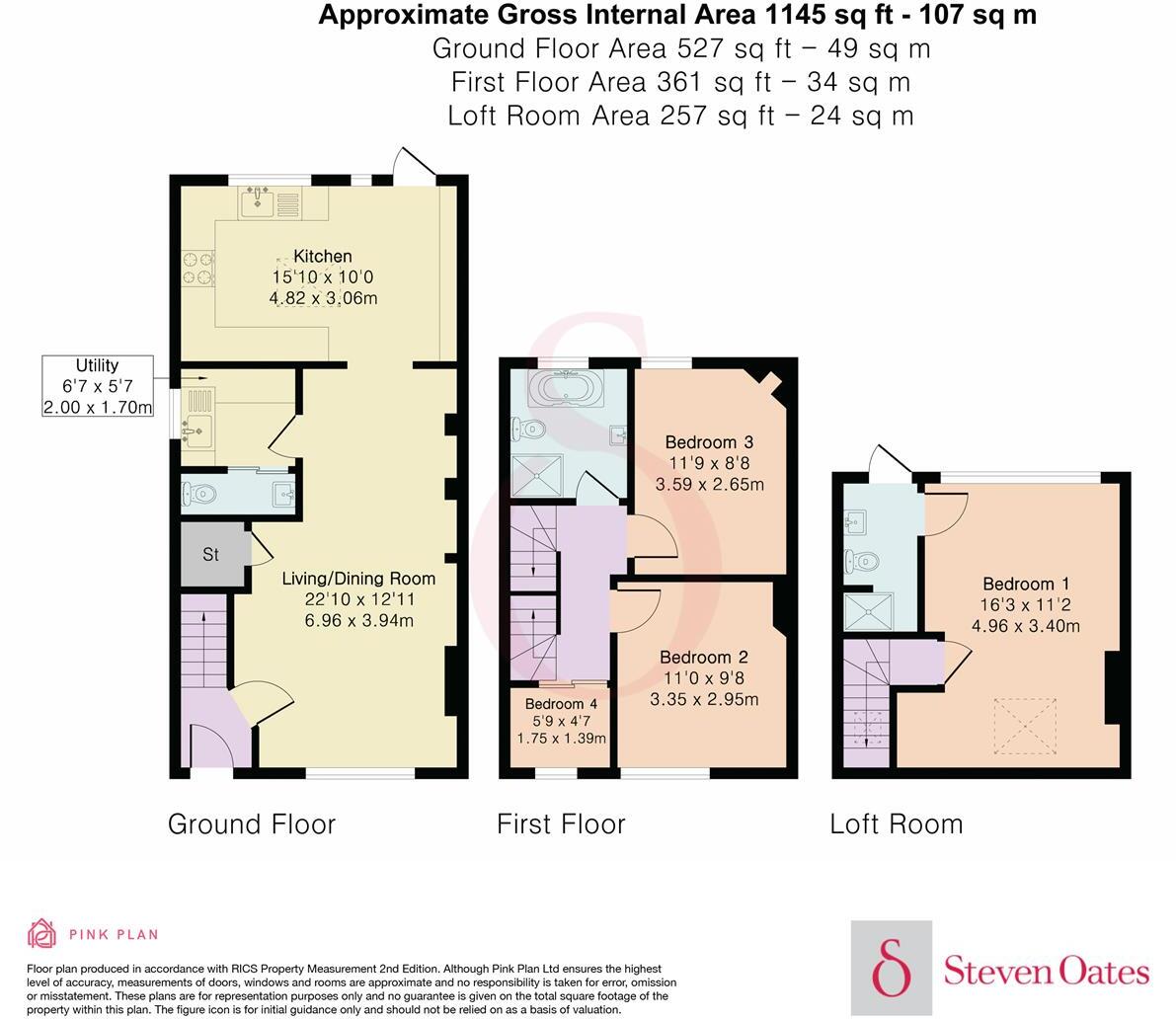 Cromwell Road, Hertford floorplan