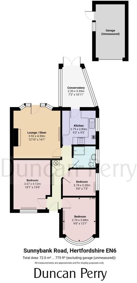 Sunnybank Road, Potters Bar floorplan