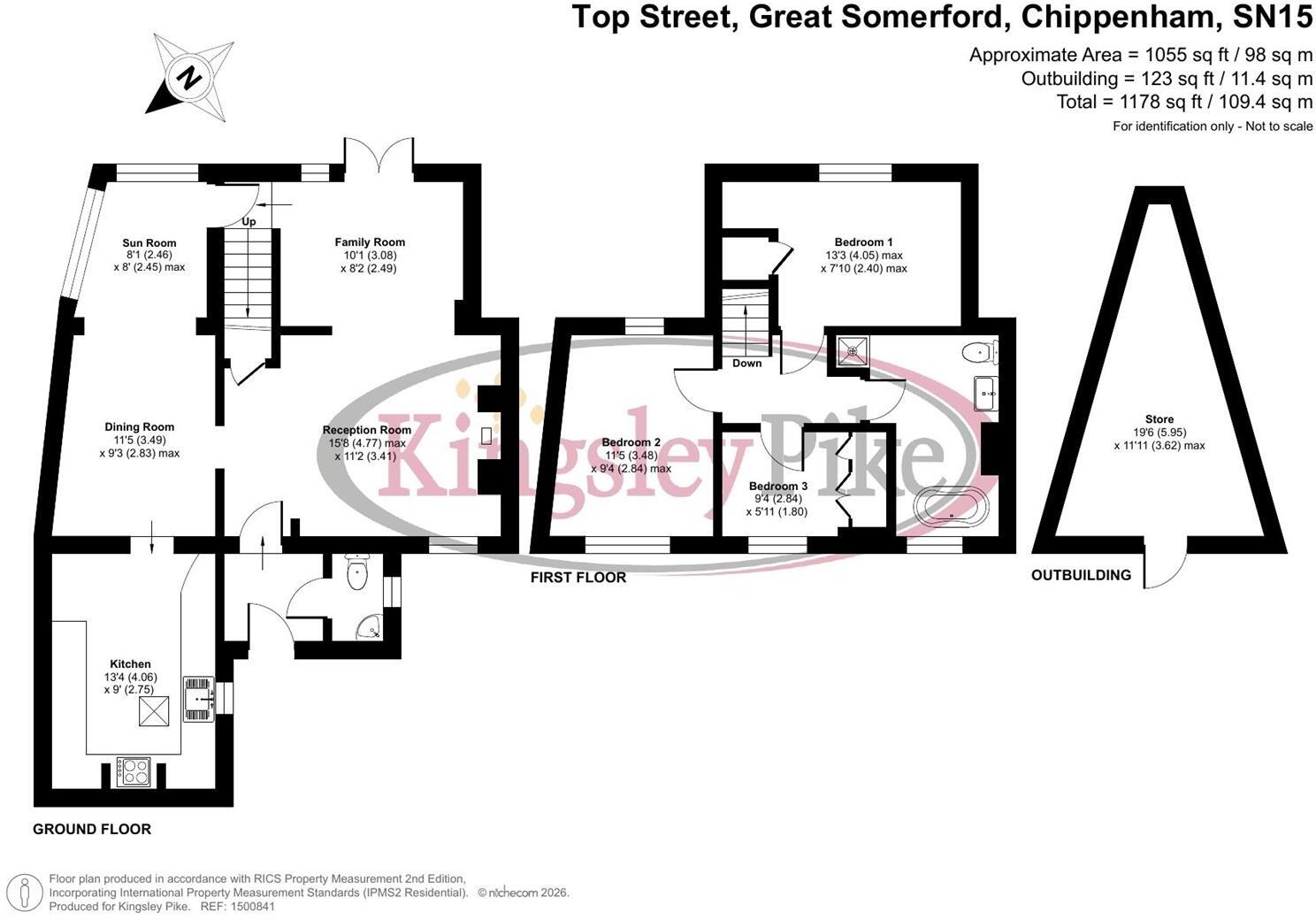 Top Street, Chippenham floorplan