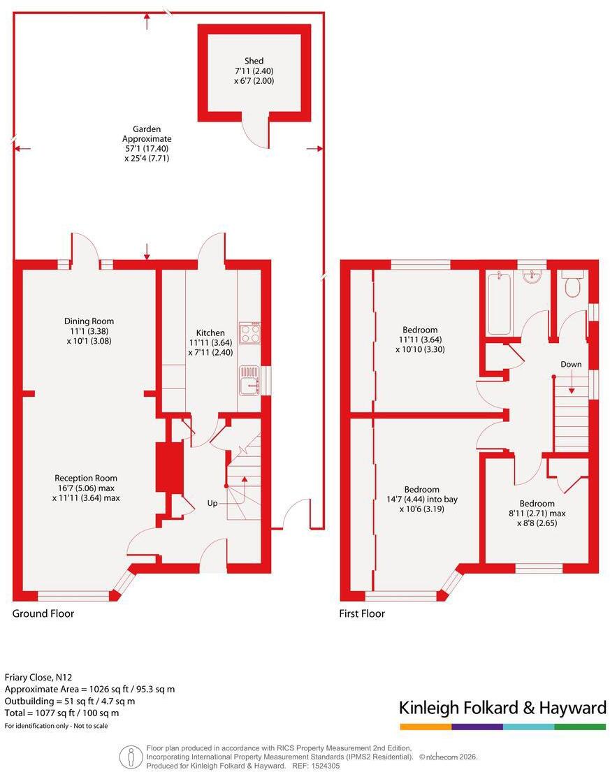 Friary Close, London, N12 floorplan