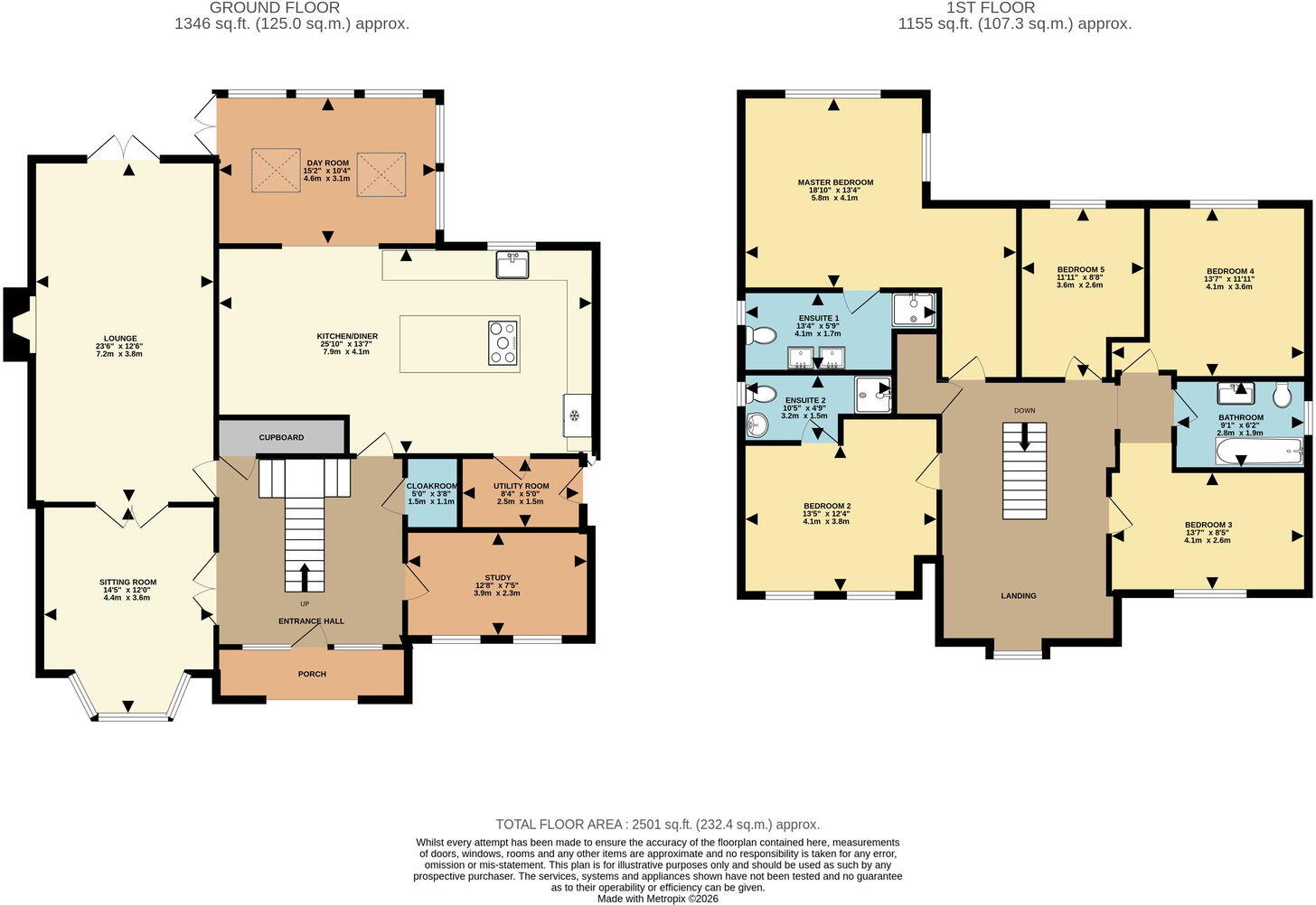 Sykes Close, Swanland, North Ferriby, HU14 3GD floorplan