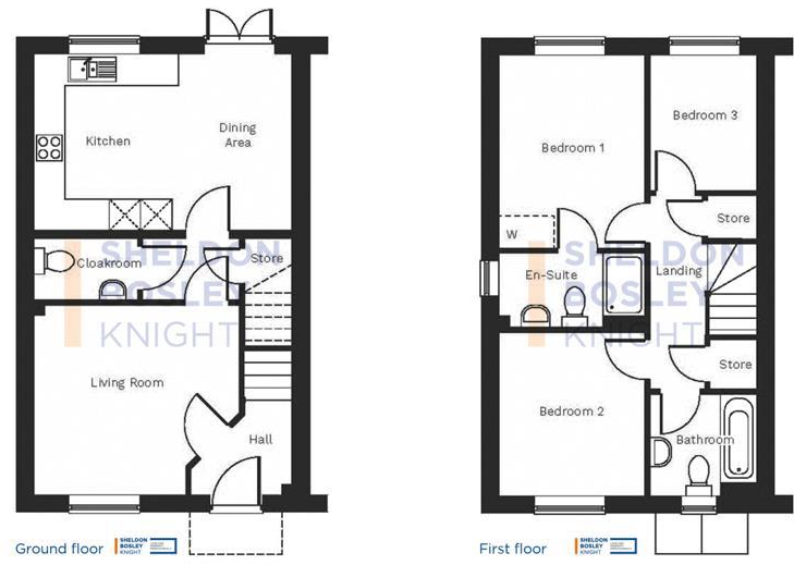 Bowbrook Meadow, Pershore floorplan