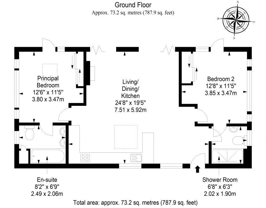 18 Lakeside The Glen, Thurston Manor, EH42 1SA floorplan