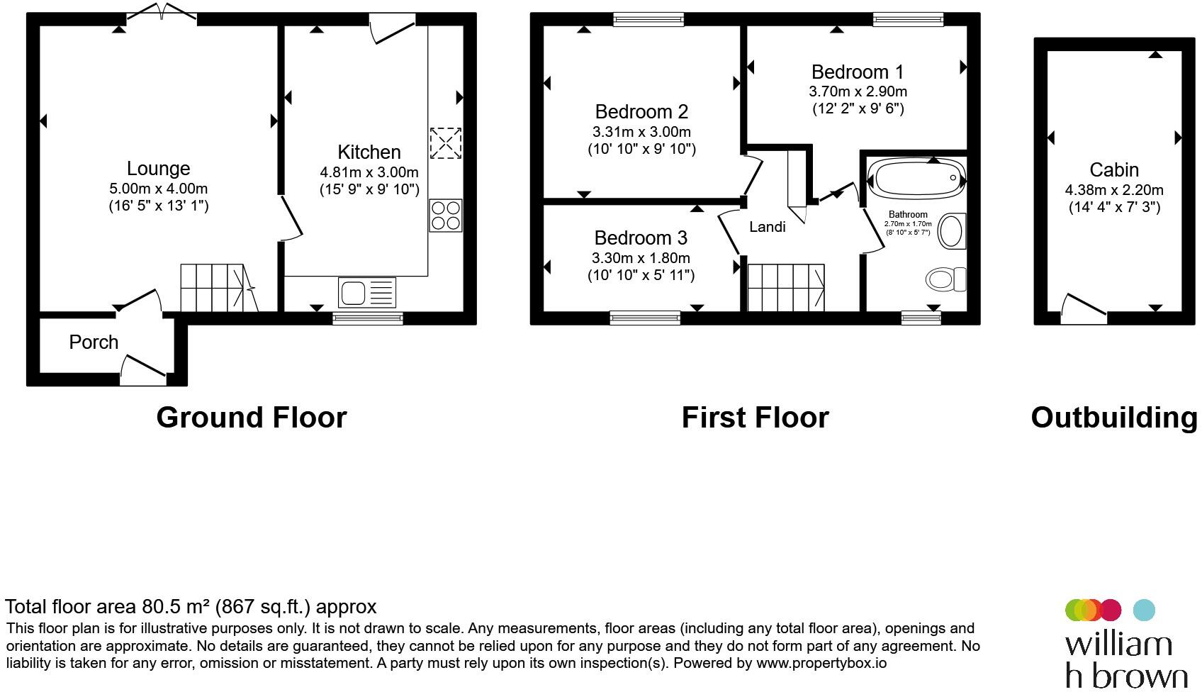 83, Boleyn Way, Boreham, CHELMSFORD floorplan