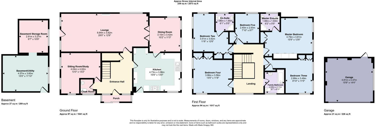 West Avenue, Bryn Newydd, Prestatyn, Denbighshire LL19 9EY floorplan