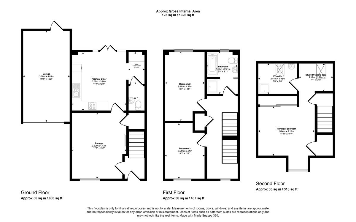 #WelcomeHome to: 62 Dalziel Drive, Whittington, Worcester, WR5 2QY floorplan