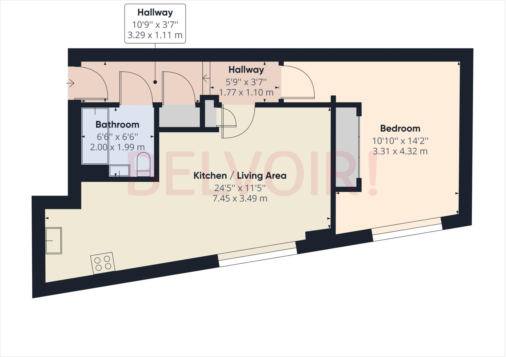 Central Point, Feathers Lane floorplan