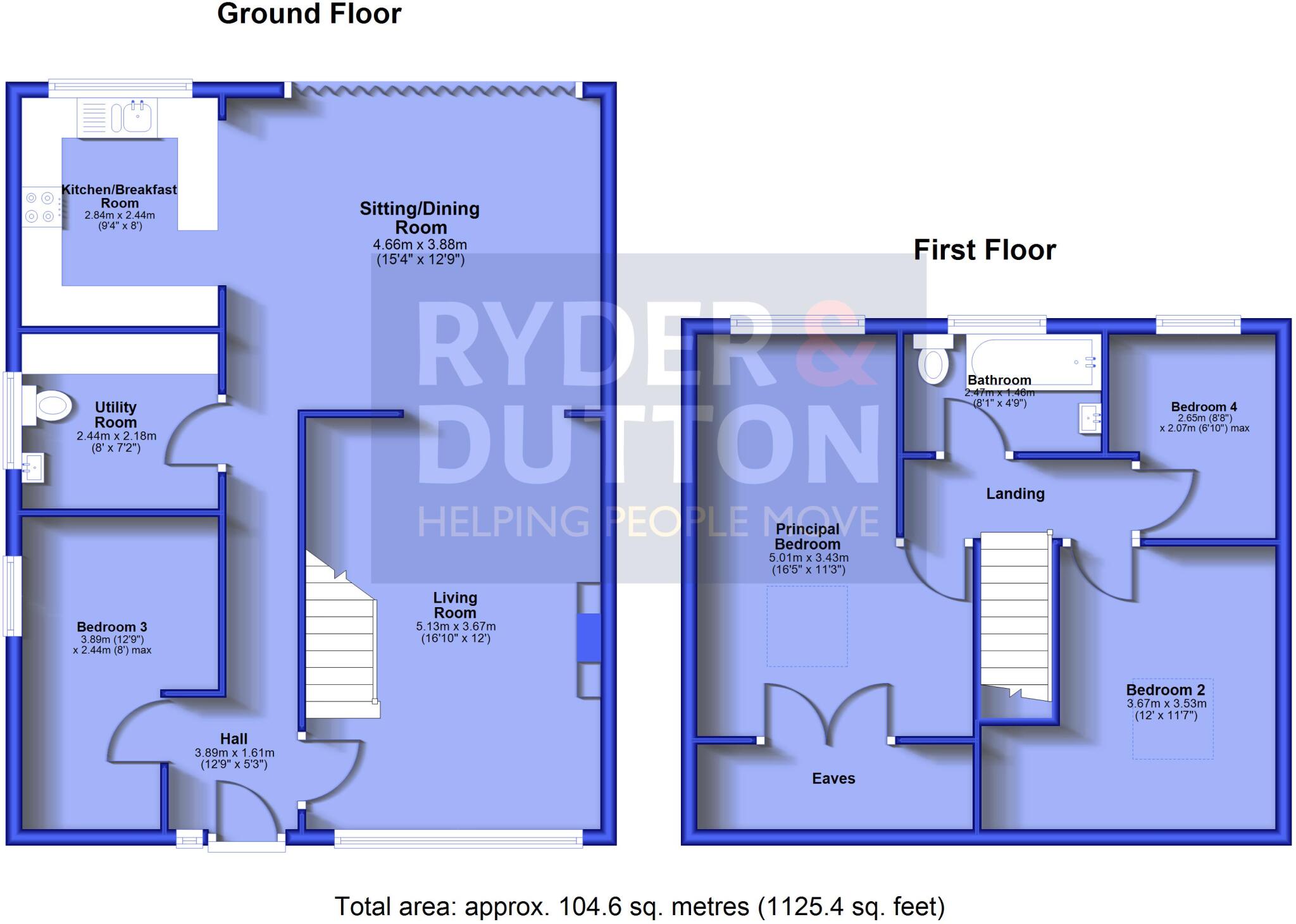 Andrew Avenue, Rossendale, Lancashire, BB4 floorplan