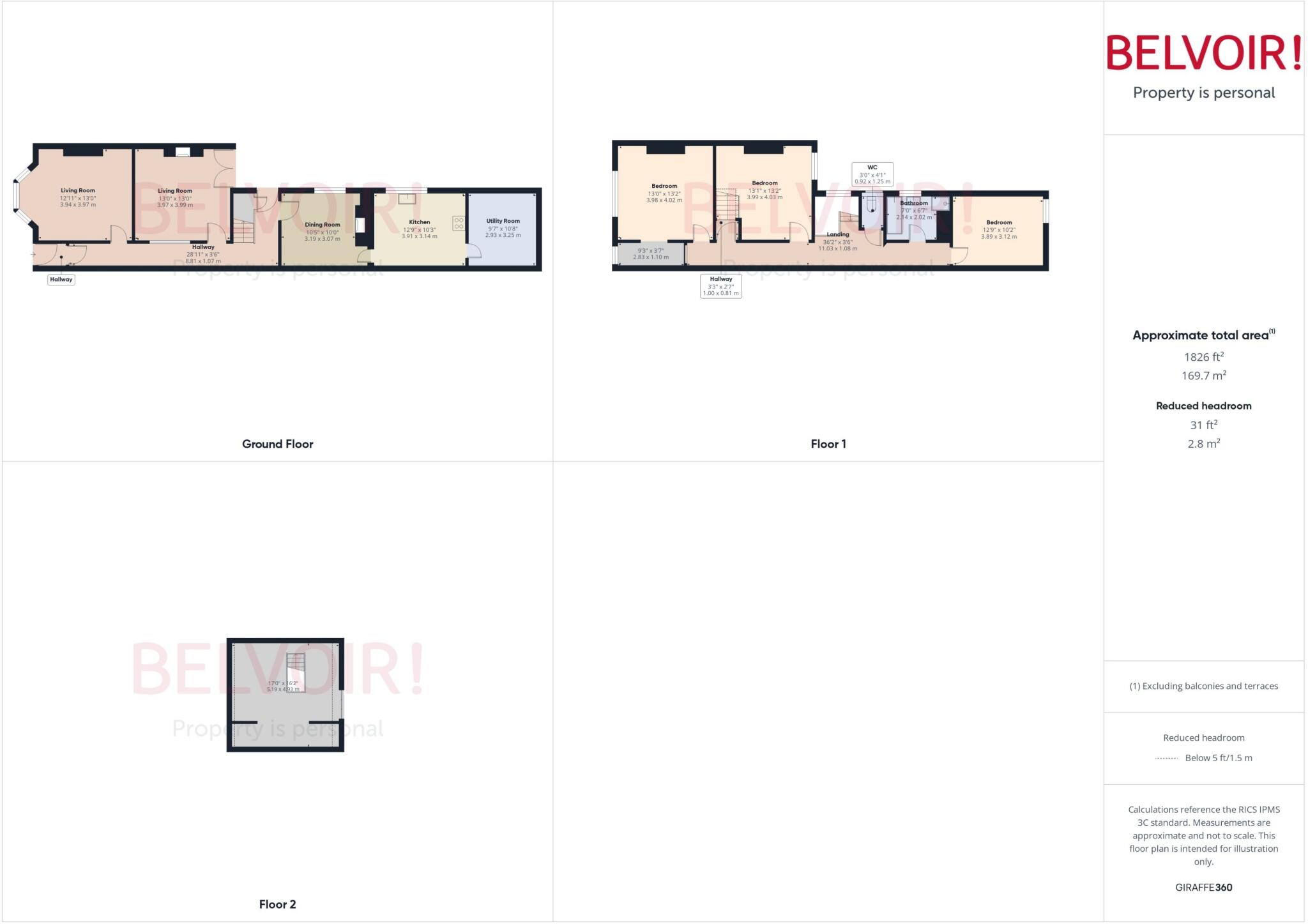 Liverpool Road, Newcastle Under Lyme, ST5 floorplan