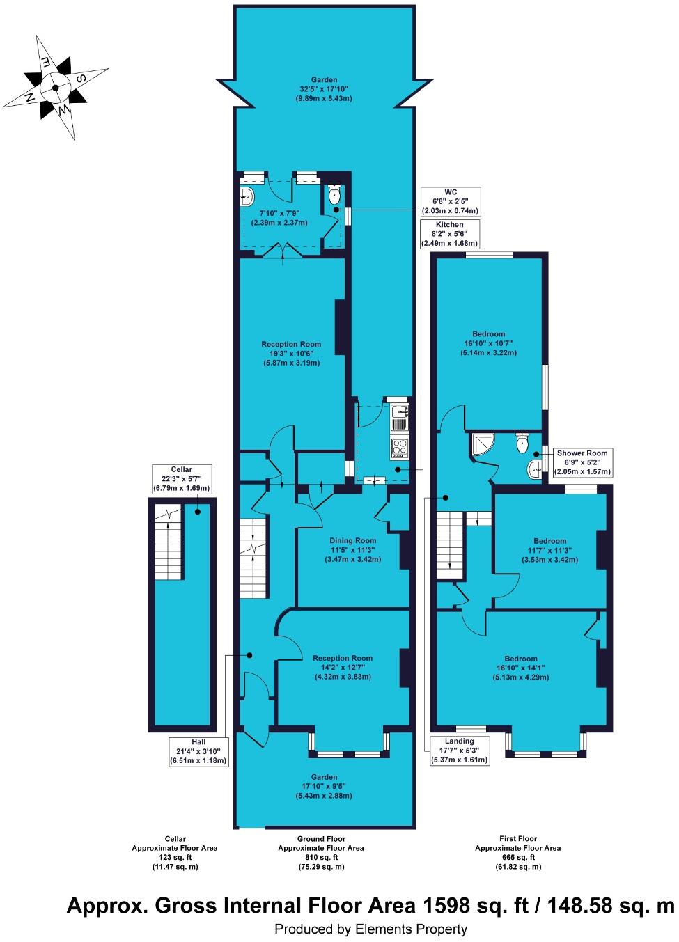 Harold Road, Leytonstone, London, E11 4QY floorplan