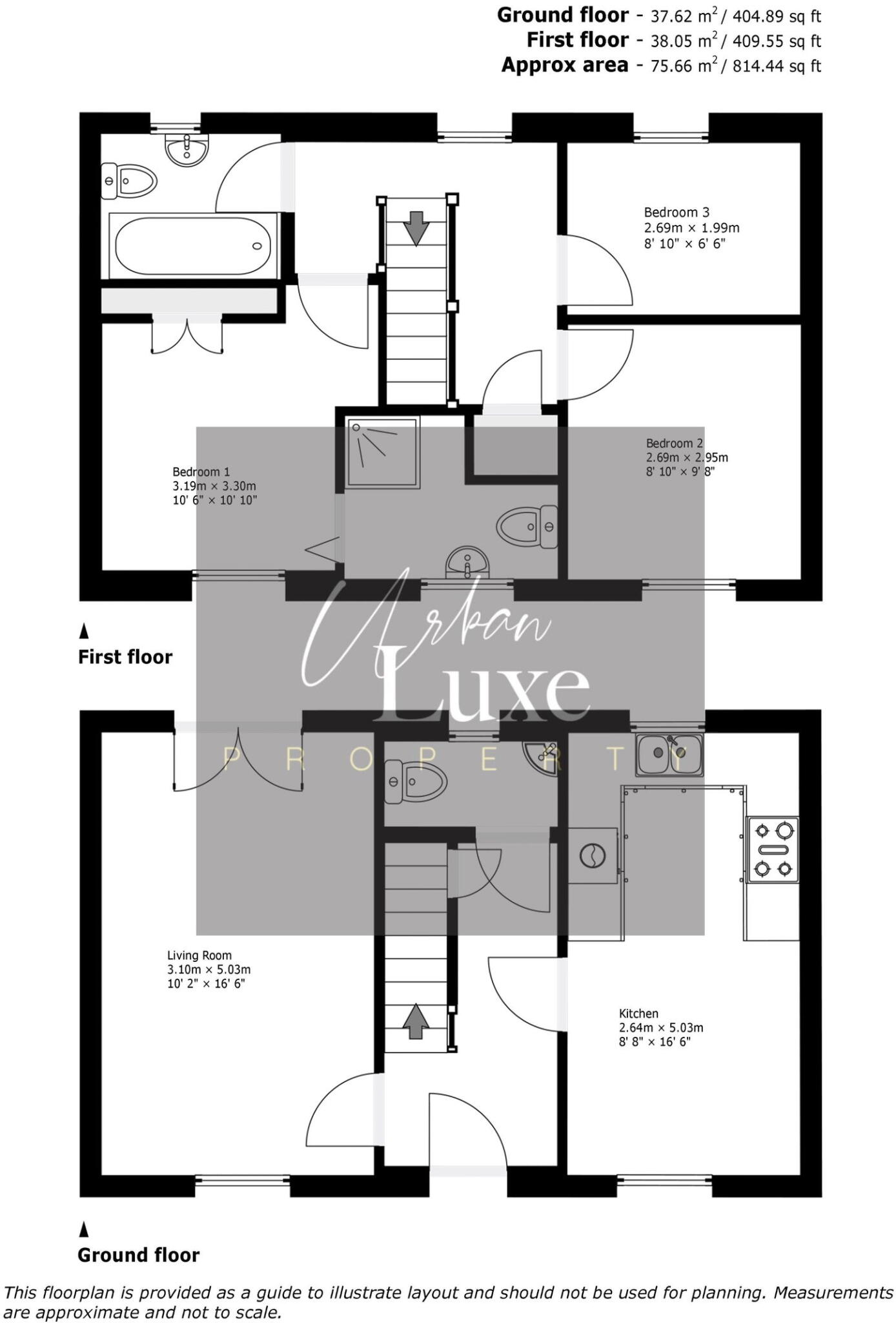 Joyce Close,Bedford,MK41 0FE floorplan