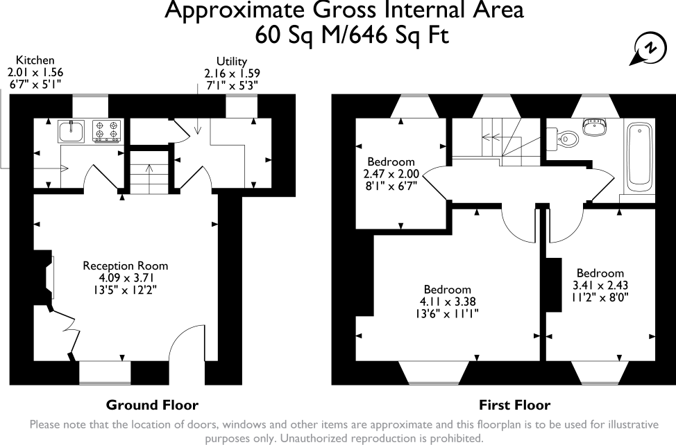 Lonsdale Terrace, CA15 floorplan